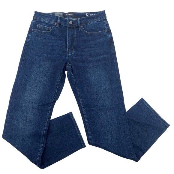 Blank NYC Stanton Straight Fit Medium Wash Blue Mens Size 32x32 Denim Jeans - Picture 3 of 12